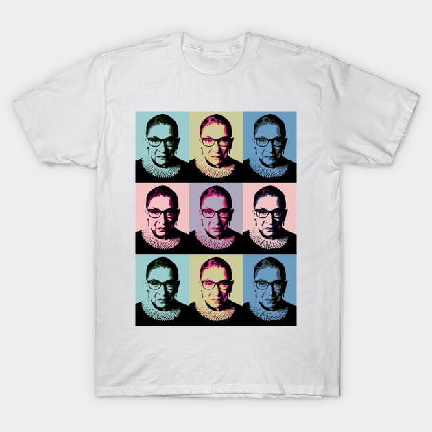 Notorious RBG T-Shirt by skittlemypony